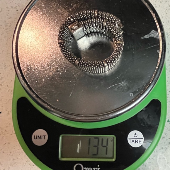 š¤RAREš¤LAGOS WIDE SIGNATURE CAVIAR BEADED BRACELET w/ Lagos Pouch - Picture 11 of 11